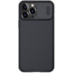 Nillkin CamShield Pro - Σκληρή Θήκη με Κάλυμμα για την Κάμερα - Apple iPhone 13 Pro Max - Black (6902048223172)