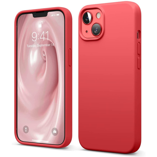 Elago Premium Θήκη Σιλικόνης Apple iPhone 13 - Red (ES13SC61-RD)
