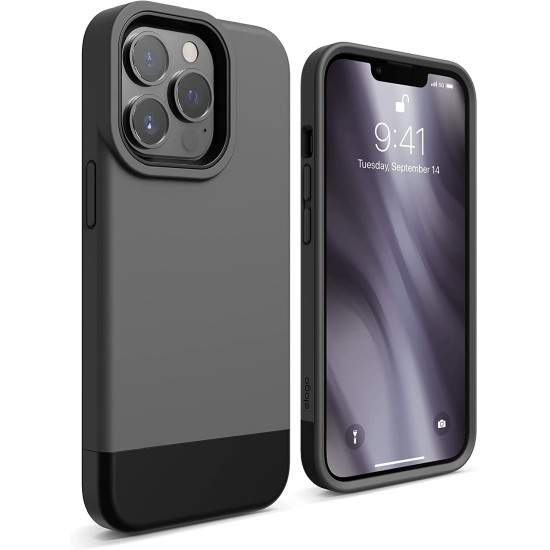 Elago Θήκη Glide - Apple iPhone 13 Pro - Dark Gray / Black (ES13GL61PRO-DGYBK)