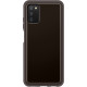 Official Samsung Θήκη Σιλικόνης Soft Clear Cover - Samsung Galaxy A03s - Black (EF-QA038TBEGEU)