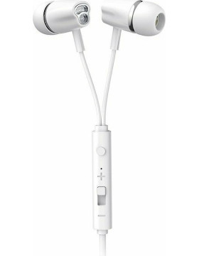 Joyroom JR-EL114 EL Series - Handsfree Ακουστικά - White (6941237104571)