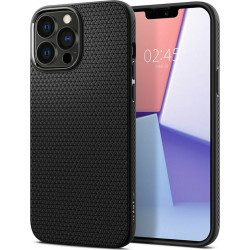Spigen Θήκη Σιλικόνης Liquid Air - Apple iPhone 13 Pro - Matte Black (ACS03258)