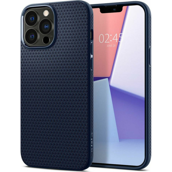 Spigen Θήκη Σιλικόνης Liquid Air - Apple iPhone 13 Pro - Navy Blue (ACS03259)