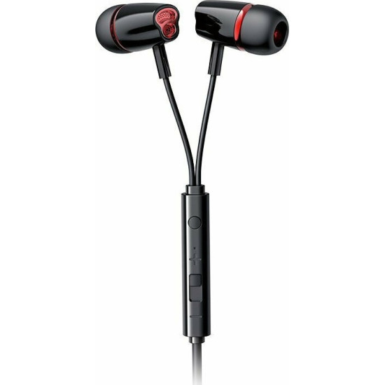 Joyroom JR-EL114 EL Series - Handsfree Ακουστικά - Black (6941237104557)