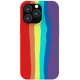 Vivid Silicone Cover - Θήκη Σιλικόνης Apple iPhone 13 Pro - Rainbow (VISILI197RAINBOW)