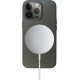 Vivid PU Leather Case - Σκληρή Θήκη Magsafe Apple iPhone 13 Pro - Olive Green (VIMAGLE197OLIVEGR)