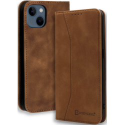 Bodycell Θήκη - Πορτοφόλι Apple iPhone 13 mini - Brown (5206015066917)