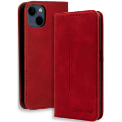 Bodycell Θήκη - Πορτοφόλι Apple iPhone 13 mini - Red (5206015066924)