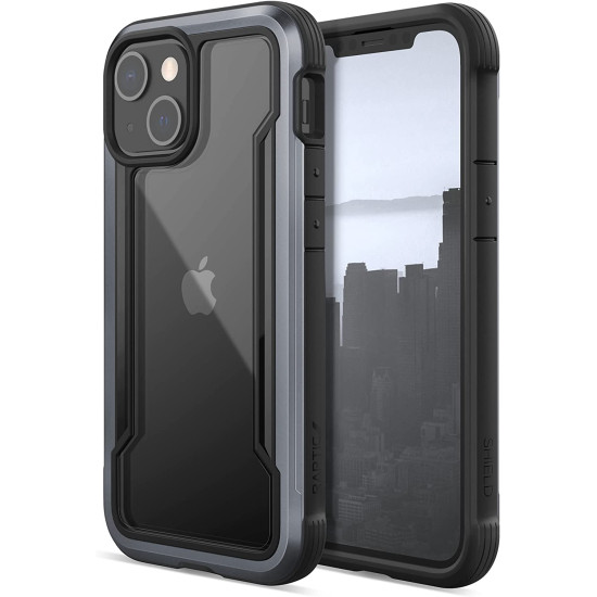 X-Doria Raptic Shield Pro Ανθεκτική Αντιμικροβιακή Θήκη Apple iPhone 13 mini - Black (472845)