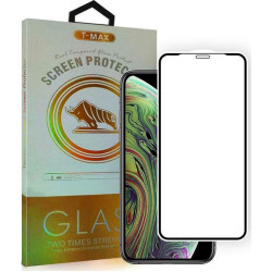 T-Max Premium 3D Tempered Glass Full Glue Fluid Despensing - Αντιχαρακτικό Γυαλί Οθόνης Apple iPhone 13 Pro Max - Black (5206015067099)