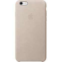 Official Apple Leather Case - Δερμάτινη Θήκη Apple iPhone 6S Plus / 6 Plus - Rose Gray (MKXE2ZM/A)
