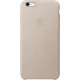 Official Apple Leather Case - Δερμάτινη Θήκη Apple iPhone 6S Plus / 6 Plus - Rose Gray (MKXE2ZM/A)
