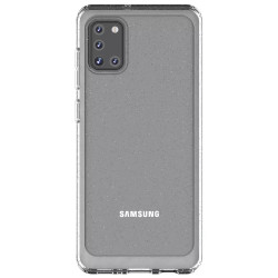 Official Samsung Glitter Cover by Araree - Θήκη Σιλικόνης Samsung Galaxy A31 - Transparent (GP-FPA315KDCTW)
