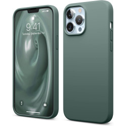 Elago Premium Θήκη Σιλικόνης Apple iPhone 13 Pro Max - Midnight Green (ES13SC67-MGR)