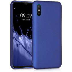 KWmobile Θήκη Σιλικόνης Xiaomi Redmi 9A / 9AT / 9i - Metallic Blue (53271.64)