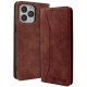 Bodycell Θήκη - Πορτοφόλι Apple iPhone 13 Pro - Dark Brown (5206015067143)