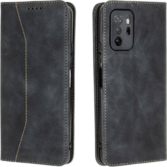 Bodycell Θήκη - Πορτοφόλι Xiaomi Poco M3 Pro 5G - Black (5206015065736)