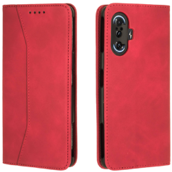 Bodycell Θήκη - Πορτοφόλι Xiaomi Poco F3 GT - Red (5206015067075)