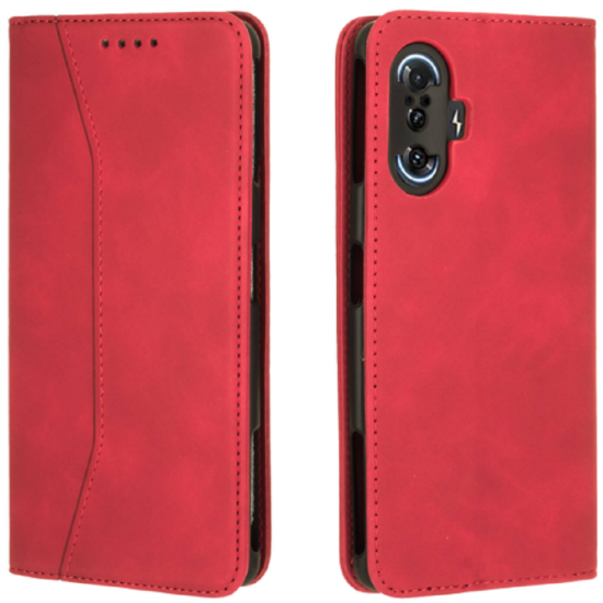 Bodycell Θήκη - Πορτοφόλι Xiaomi Poco F3 GT - Red (5206015067075)