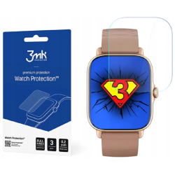 3MK ARC Screen Protector - Μεμβράνη Προστασίας Οθόνης Xiaomi Amazfit GTS 3 - 3 Τεμάχια (5903108444354)