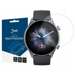 3MK ARC Screen Protector - Μεμβράνη Προστασίας Οθόνης Xiaomi Amazfit GTR 3 Pro - 3 Τεμάχια (5903108444378)