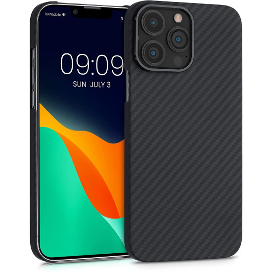 Kalibri Aramid Fiber Body - Σκληρή Θήκη Apple iPhone 13 Pro Max - Black Matte (56404.47)