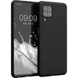 KWmobile Θήκη Σιλικόνης Samsung Galaxy M22 - Black Matte (56276.47)