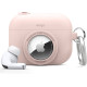 Elago Snap Shot Case - Θήκη Σιλικόνης για AirPods Pro 1st Gen και AirTag 2 / 1 - Sand Pink (EAPPAT1-SPK)