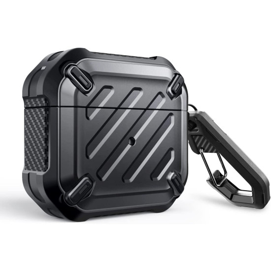 Supcase Ανθεκτική Θήκη Unicorn Beetle Pro Apple AirPods 3rd Gen - Black (843439114623)
