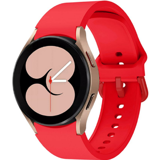 Tech-Protect Λουράκι Σιλικόνης Iconband Samsung Galaxy Watch FE / 7 / 6 / 5 / 5 Pro / Watch 4 / Classic 4 (47/46/45/44/43/42/40mm) - Red (9589046917363)
