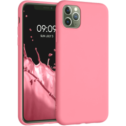 Θήκη Apple iPhone 11 Pro Max - KWmobile TPU Case Σιλικόνης - Bubblegum Pink (49789.212)