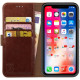 Rosso Element PU Θήκη - Πορτοφόλι Apple iPhone XR - Brown (8719246158384)