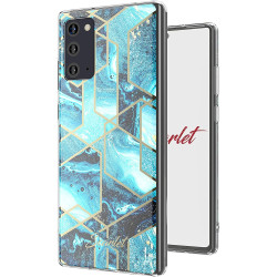 Ghostek Θήκη Stylish Scarlet Samsung Galaxy Note 20 - Blue Waves (SCACAS059)