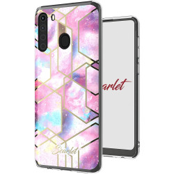 Ghostek Θήκη Stylish Scarlet Samsung Galaxy A21 - Pink Stardust (SCACAS047)