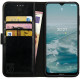 Rosso Element PU Θήκη Πορτοφόλι Nokia G20 / G10 - Black (8719246312649)