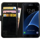 Rosso Element PU Θήκη Πορτοφόλι Samsung Galaxy S7 Edge - Black (8719246126420)