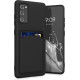KWmobile Θήκη Σιλικόνης με Υποδοχή για Κάρτα - Samsung Galaxy S20 FE - Black Matte (56048.47)