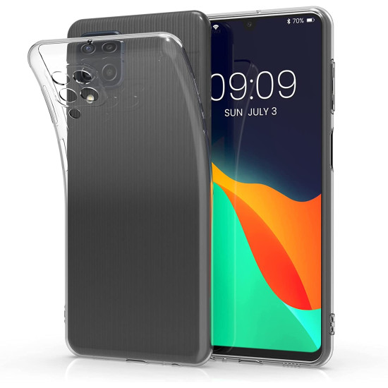 KWmobile Διάφανη Θήκη Σιλικόνης Samsung Galaxy M22 - Transparent (56275.03)