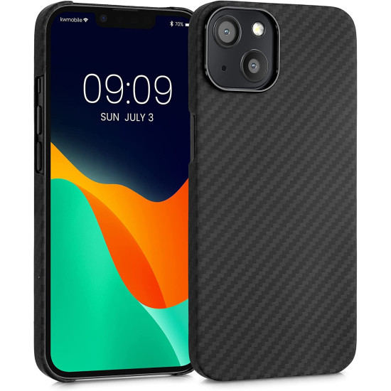 Kalibri Aramid Fiber Body - Σκληρή Θήκη Apple iPhone 13  - Black Matte (56402.47)