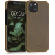 Kalibri Σκληρή Δερμάτινη Θήκη Apple iPhone 13 - Smooth Genuine Leather Hard Case - Brown (56414.05)