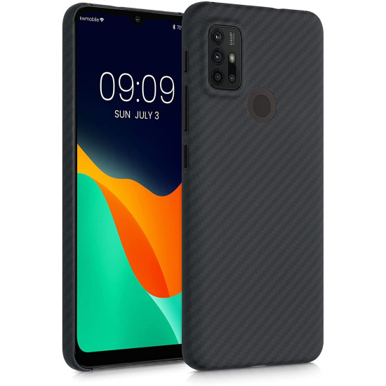 Kalibri Aramid Fiber Body - Σκληρή Θήκη Motorola Moto G30 / G20 / G10 - Black Matte (56554.47)