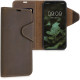 Kalibri Δερμάτινη Suede Θήκη Πορτοφόλι Apple iPhone 13 Pro - Brown (56777.05)