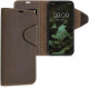 Kalibri Δερμάτινη Suede Θήκη Πορτοφόλι Apple iPhone 13 Pro Max - Brown (56778.05)