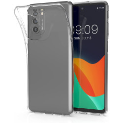 KWmobile Διάφανη Θήκη Σιλικόνης Motorola Moto G51 5G - Transparent (56936.03)