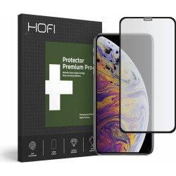 Hofi Premium Pro+ Hybrid Glass - Fullface Αντιχαρακτικό Υβριδικό Προστατευτικό Γυαλί Οθόνης - Apple iPhone 11 - Black (5906735414608)