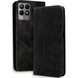 Bodycell Θήκη - Πορτοφόλι Realme 8i - Black (5206015057830)