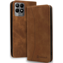 Bodycell Θήκη - Πορτοφόλι Realme 8i - Brown (5206015057892)