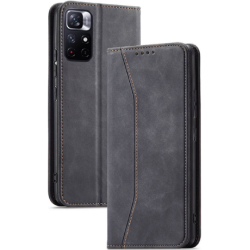 Bodycell Θήκη - Πορτοφόλι Xiaomi Poco M4 Pro 5G / Redmi Note 11S 5G - Black (5206015059438)