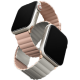 Uniq Revix Μαγνητικό Λουράκι Premium Σιλικόνης Apple Watch Ultra/SE/11/10/9/8/7/6/5/4 (49/46/45/44mm) - Pink / Beige (UNIQ-45MM-REVPNKBEG)