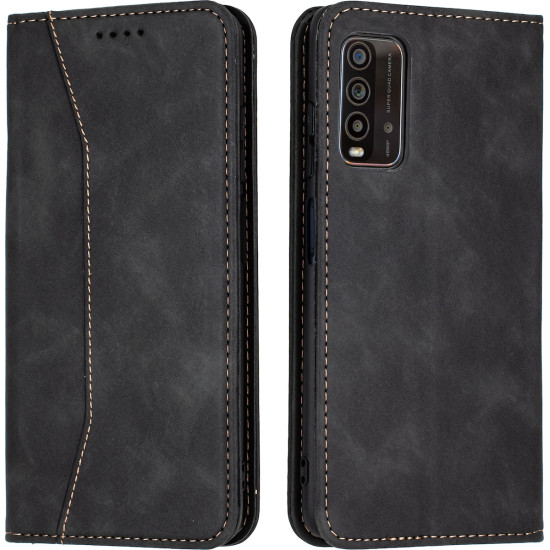 Bodycell Θήκη - Πορτοφόλι Xiaomi Redmi 9T - Black (5206015063121)